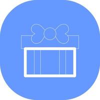 giftbox creatief icoon ontwerp vector