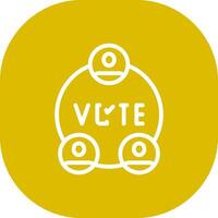 verkiezingen creatief icoon ontwerp vector