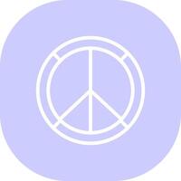 vrede creatief icoon ontwerp vector