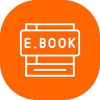 e-boeken creatief icoon ontwerp vector