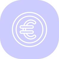 euro creatief icoon ontwerp vector