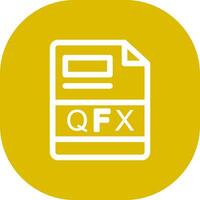 qfx creatief icoon ontwerp vector