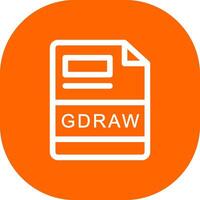 gdraw creatief icoon ontwerp vector