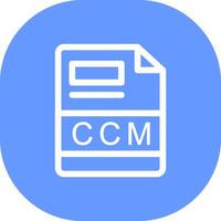 ccm creatief icoon ontwerp vector