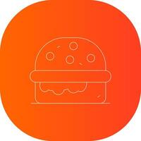 burguer creatief icoon ontwerp vector