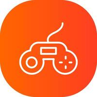 gamepad creatief icoon ontwerp vector