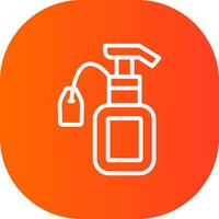 shampoo creatief icoon ontwerp vector