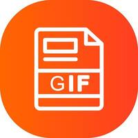 gif creatief icoon ontwerp vector