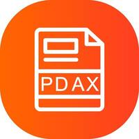 pdax creatief icoon ontwerp vector