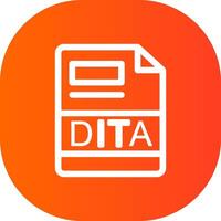 dita creatief icoon ontwerp vector