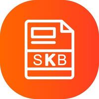 skb creatief icoon ontwerp vector