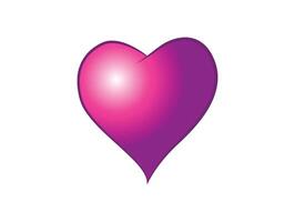 hart illustraties liefde symbool icoon isoleren achtergrond vector