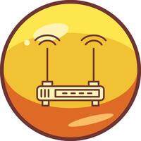 router vector pictogram