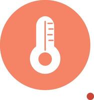 thermometer vector pictogram