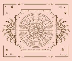 sterrenbeeld astrologie symbool vector