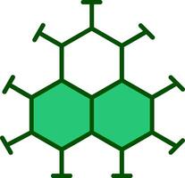 molecuul vector pictogram