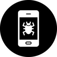 mobiel virus vector icoon