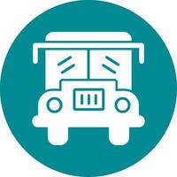 schoolbus vector pictogram