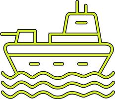 leger schip vector icoon