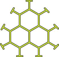 molecuul vector pictogram