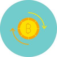 bitcoin uitwisseling vector icoon