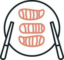 sushi vector pictogram