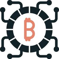 bitcoin vector pictogram