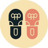 slippers vector icoon