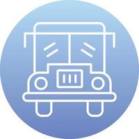 schoolbus vector pictogram