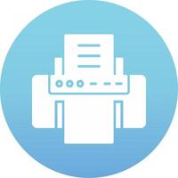 printer vector pictogram