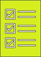 checklist vector icoon