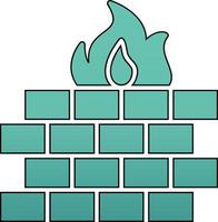 firewall vector pictogram