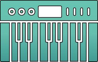 piano vector pictogram