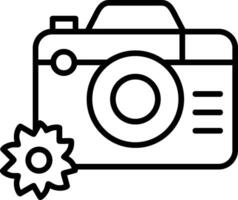 foto camera vector pictogram