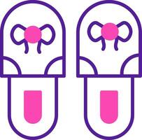 slippers vector icoon