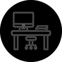 bureau vector pictogram