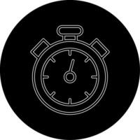 stopwatch vector pictogram