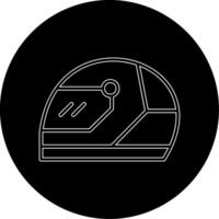 racing helm vector icoon