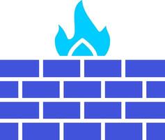 firewall vector pictogram