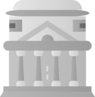 pantheon vlak helling icoon vector