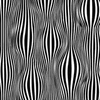 abstract optisch illusie gestreept patroon ontwerp vector