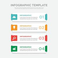 vector modern bedrijf infographic sjabloon ontwerp