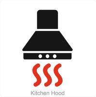 keuken kap en kap icoon concept vector