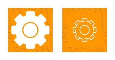 tandwiel vector pictogram