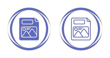 beeld het dossier vector icoon