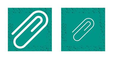 paperclip vector pictogram