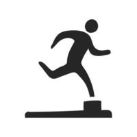 hand- getrokken atletisch trofee vector illustratie