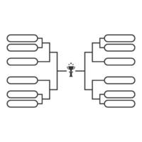 bij elkaar passen schema sjabloon ontwerp vector