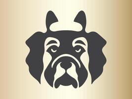 hond logo ontwerp icoon symbool vector illustratie