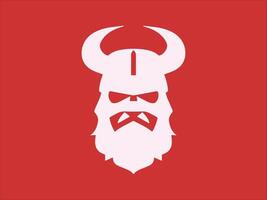 viking logo ontwerp icoon symbool vector illustratie